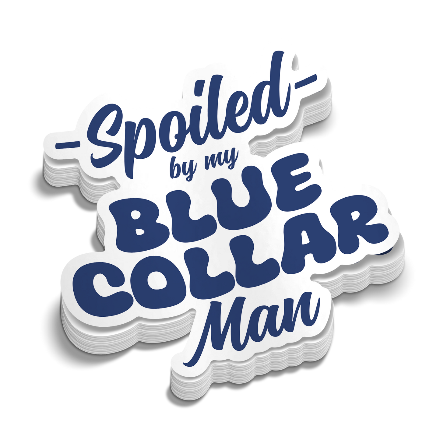 Blue Collar Better Half Sticker Pack