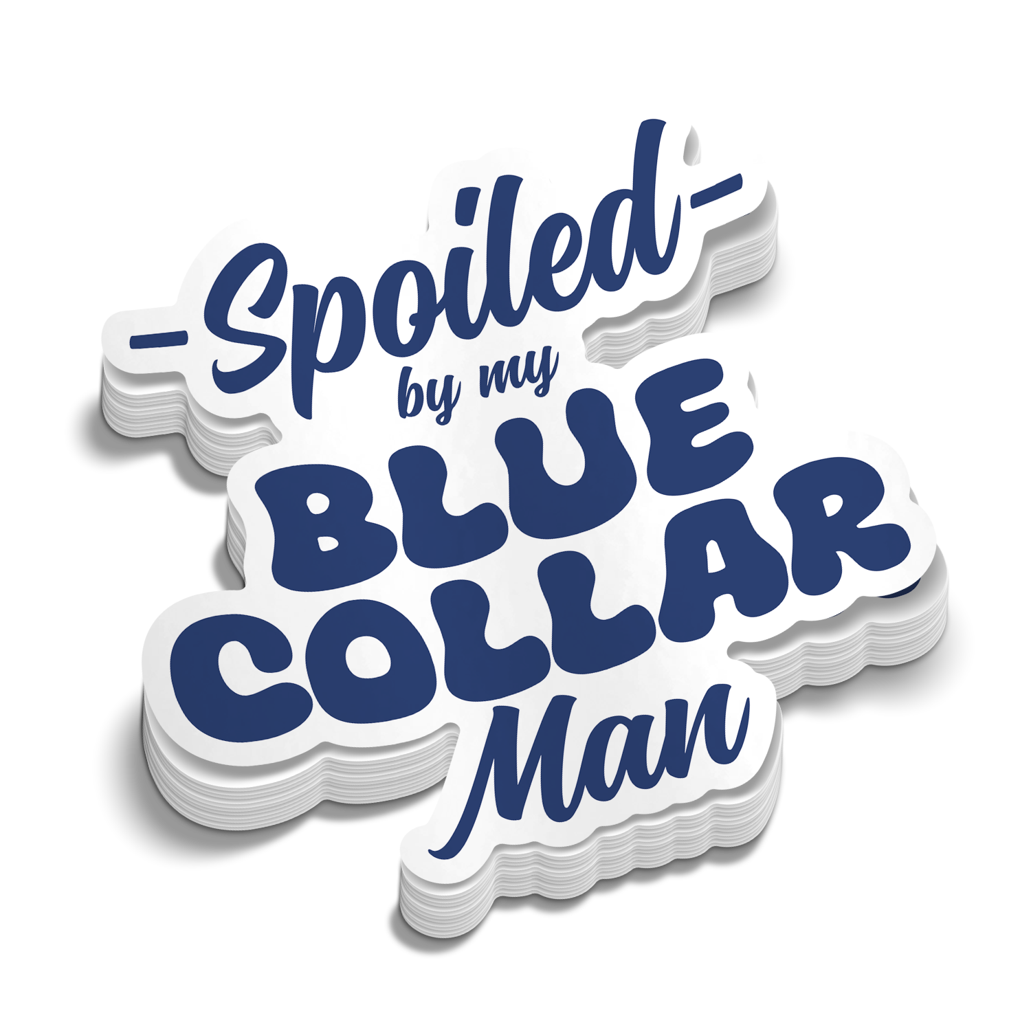 Blue Collar Better Half Sticker Pack