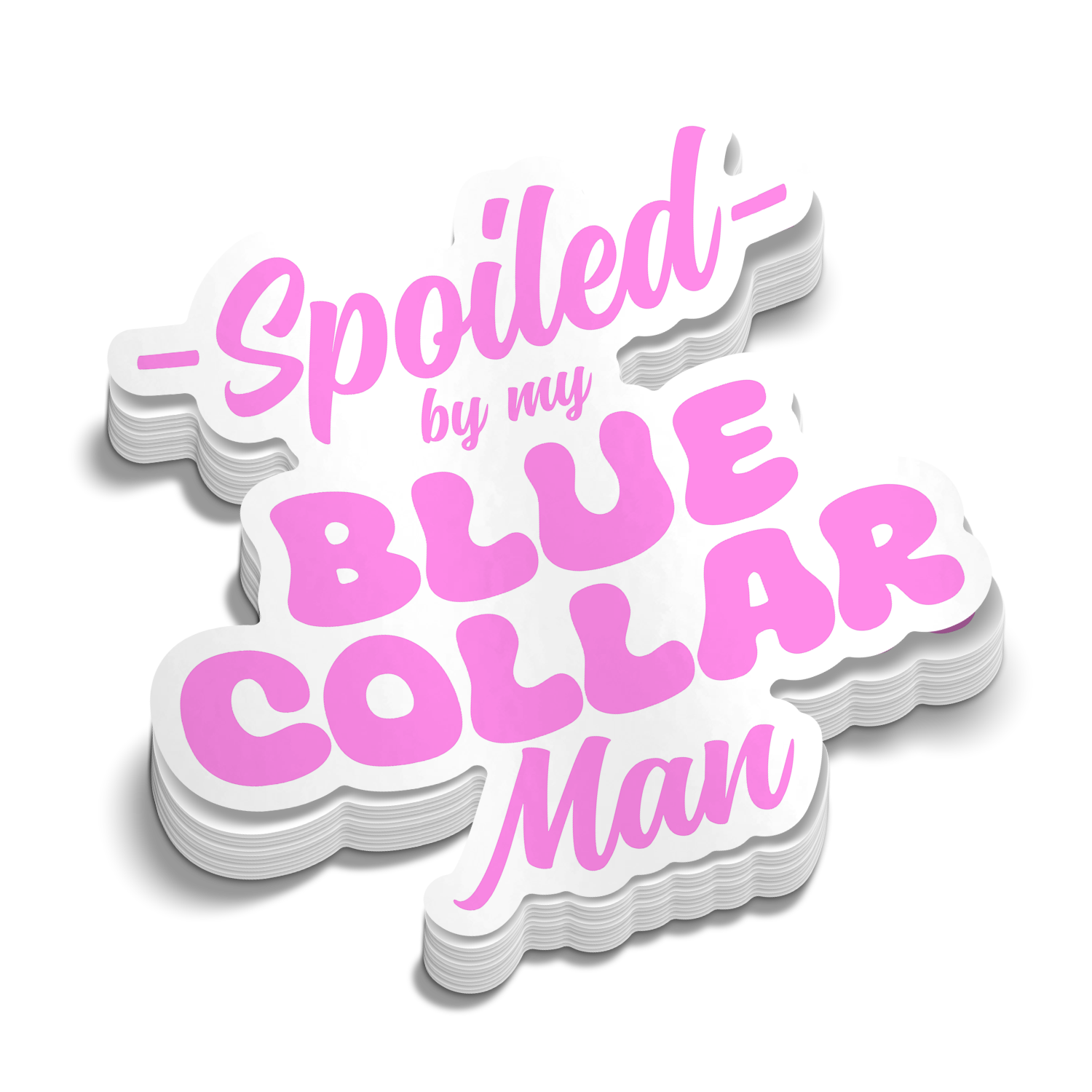 Blue Collar Better Half Sticker Pack