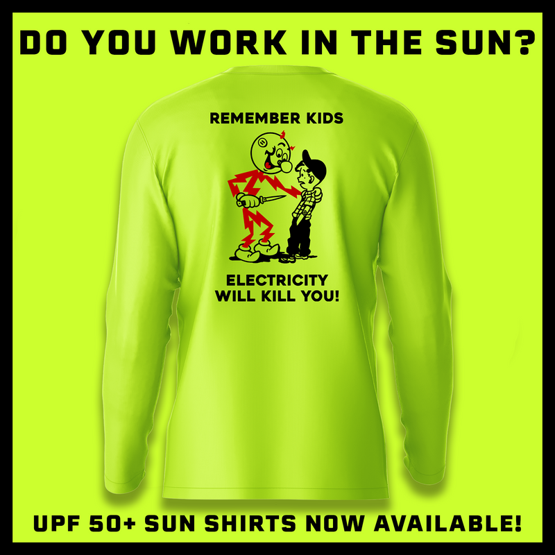 Remember Kids - Hi-Visibility UPF 50 Long Sleeve Sun Shirt
