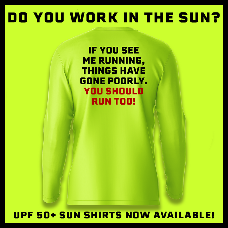 Run - Hi-Visibility UPF 50 Long Sleeve Sun Shirt