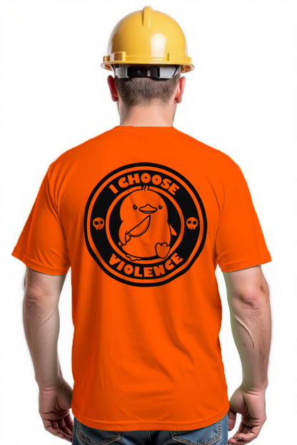 Violence - Safety Yellow T-Shirt