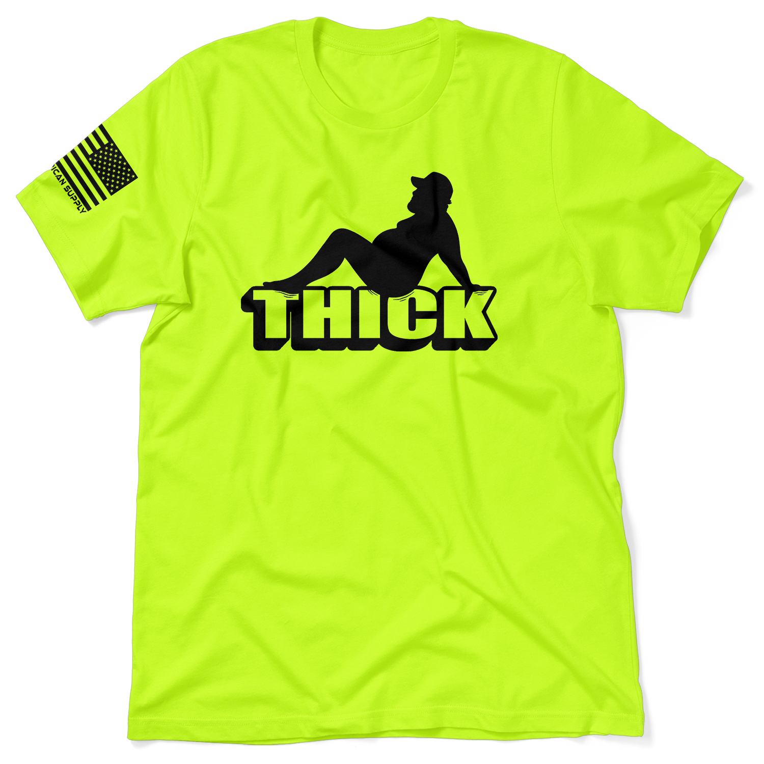 Thick - Safety Yellow T-Shirt