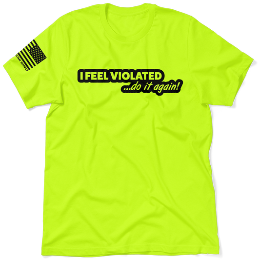 Violated - Safety Yellow T-Shirt