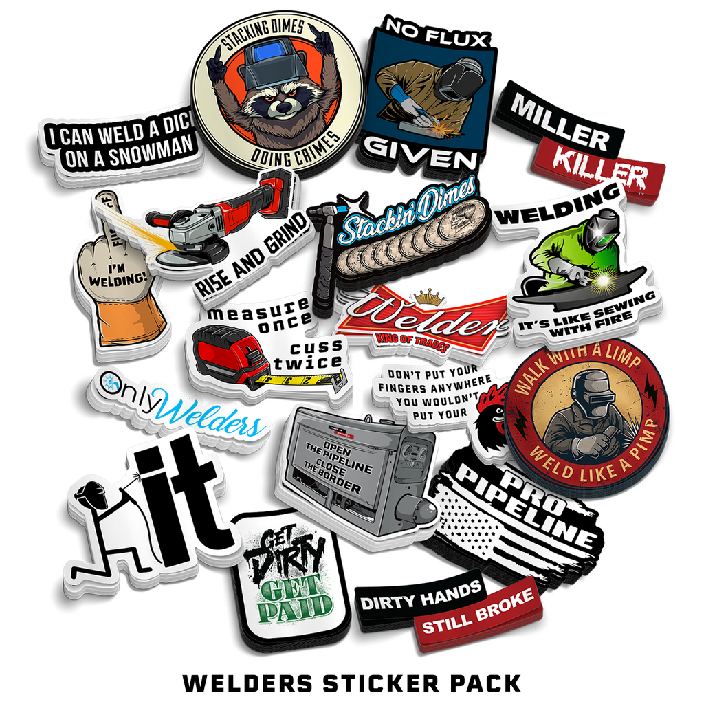Welders Sticker Pack