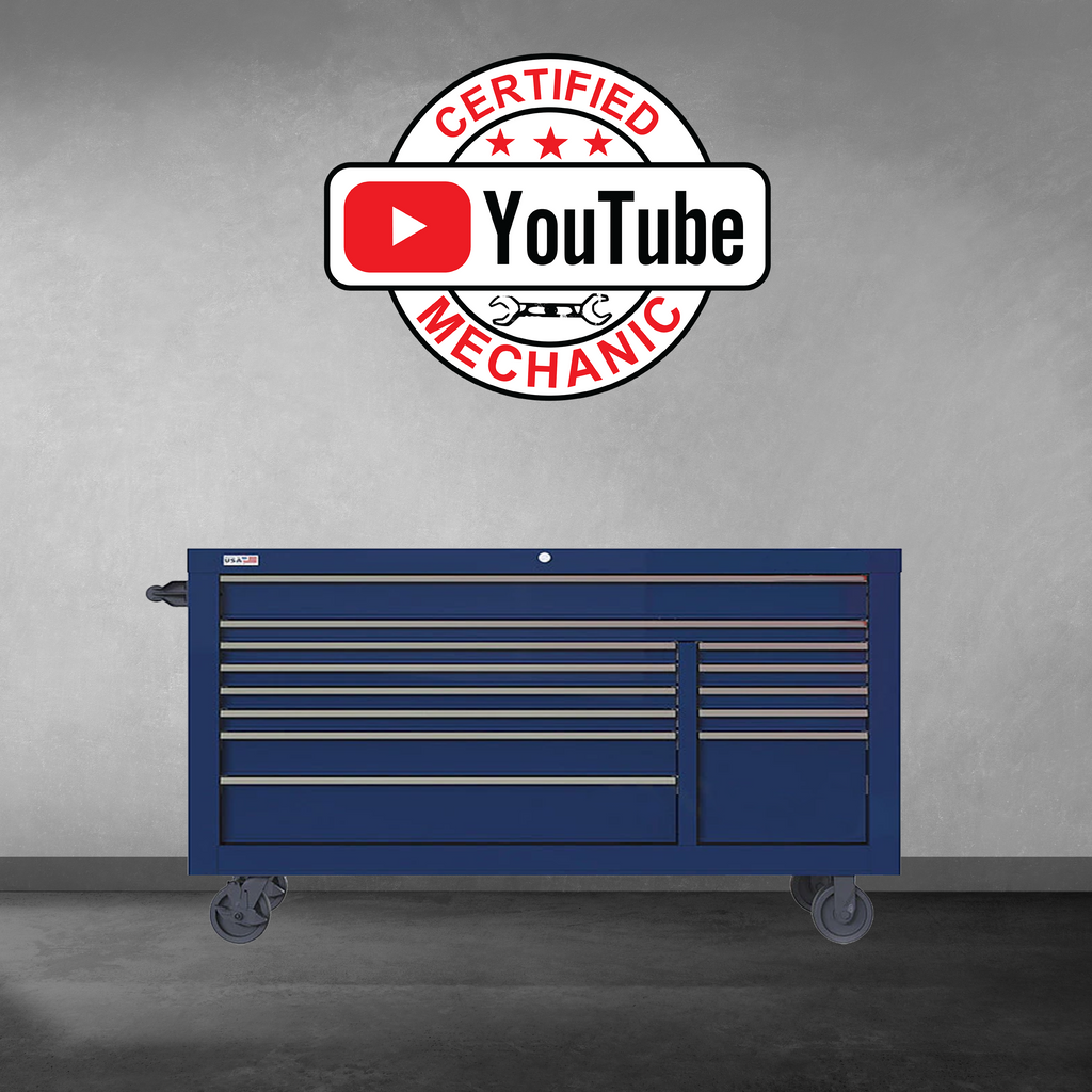 Certified Youtube Mechanic Garage Wall Decal