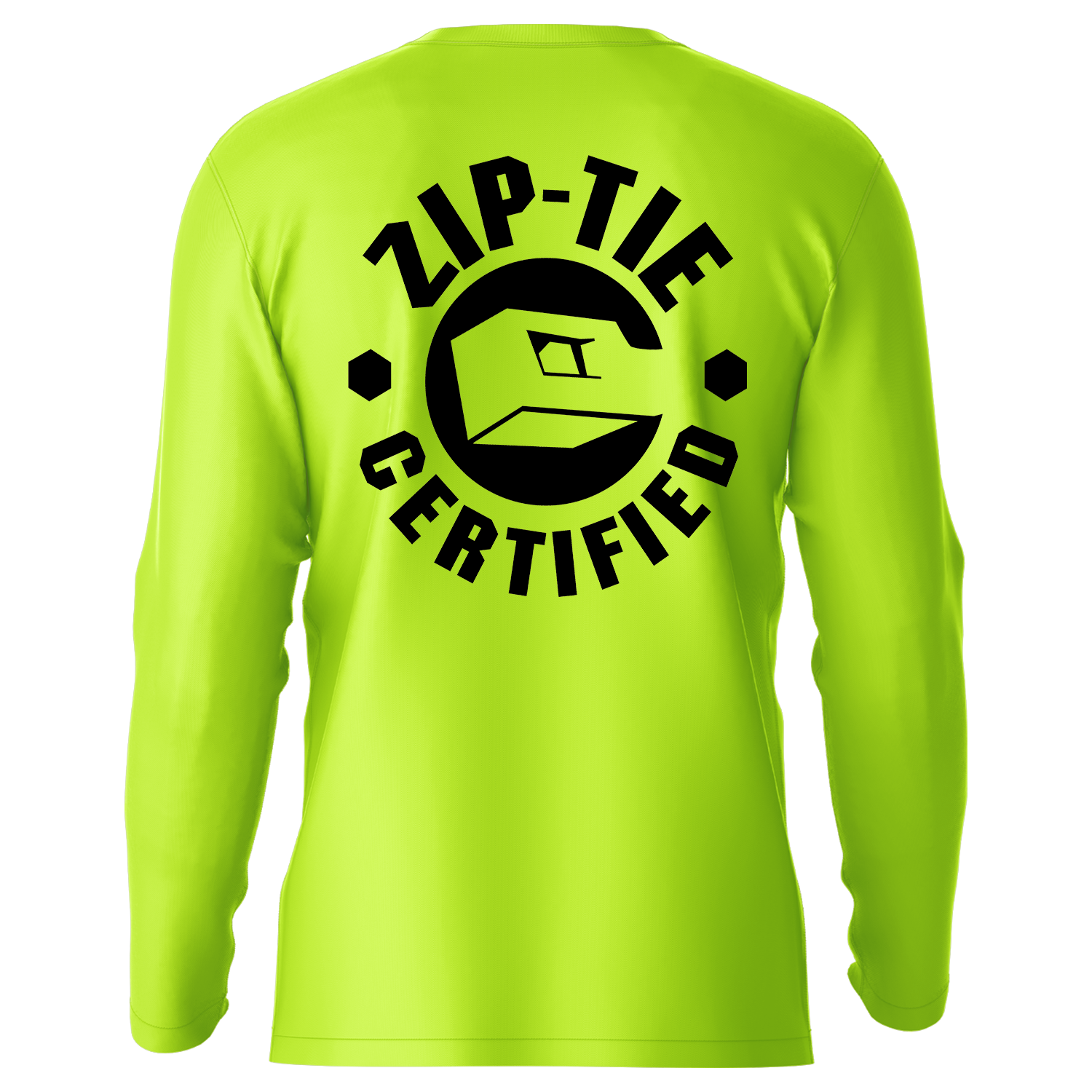 Zip Tie - Hi-Visibility UPF 50 Long Sleeve Sun Shirt