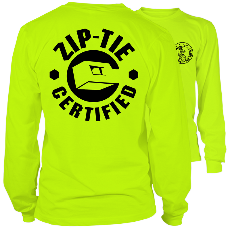 Zip Tie - Long Sleeve Hi-Vis T-Shirt