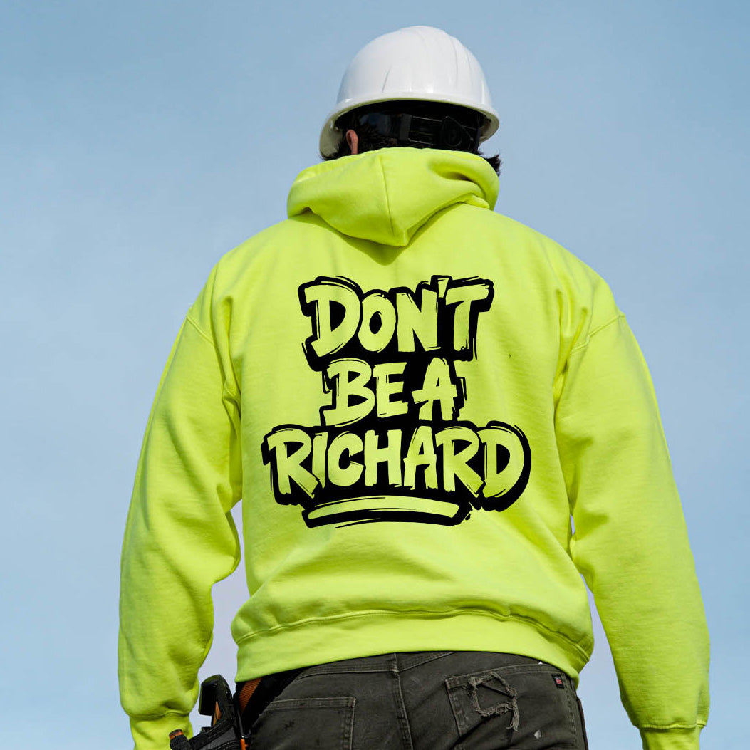 Richard - Safety Yellow Hi-Vis Hoodie