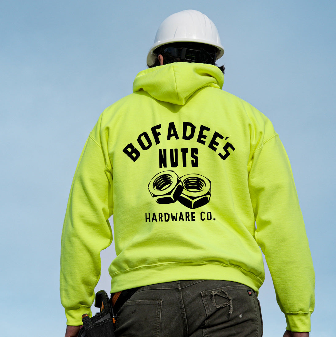 Bofadees - Safety Yellow Hi Vis Hoodie