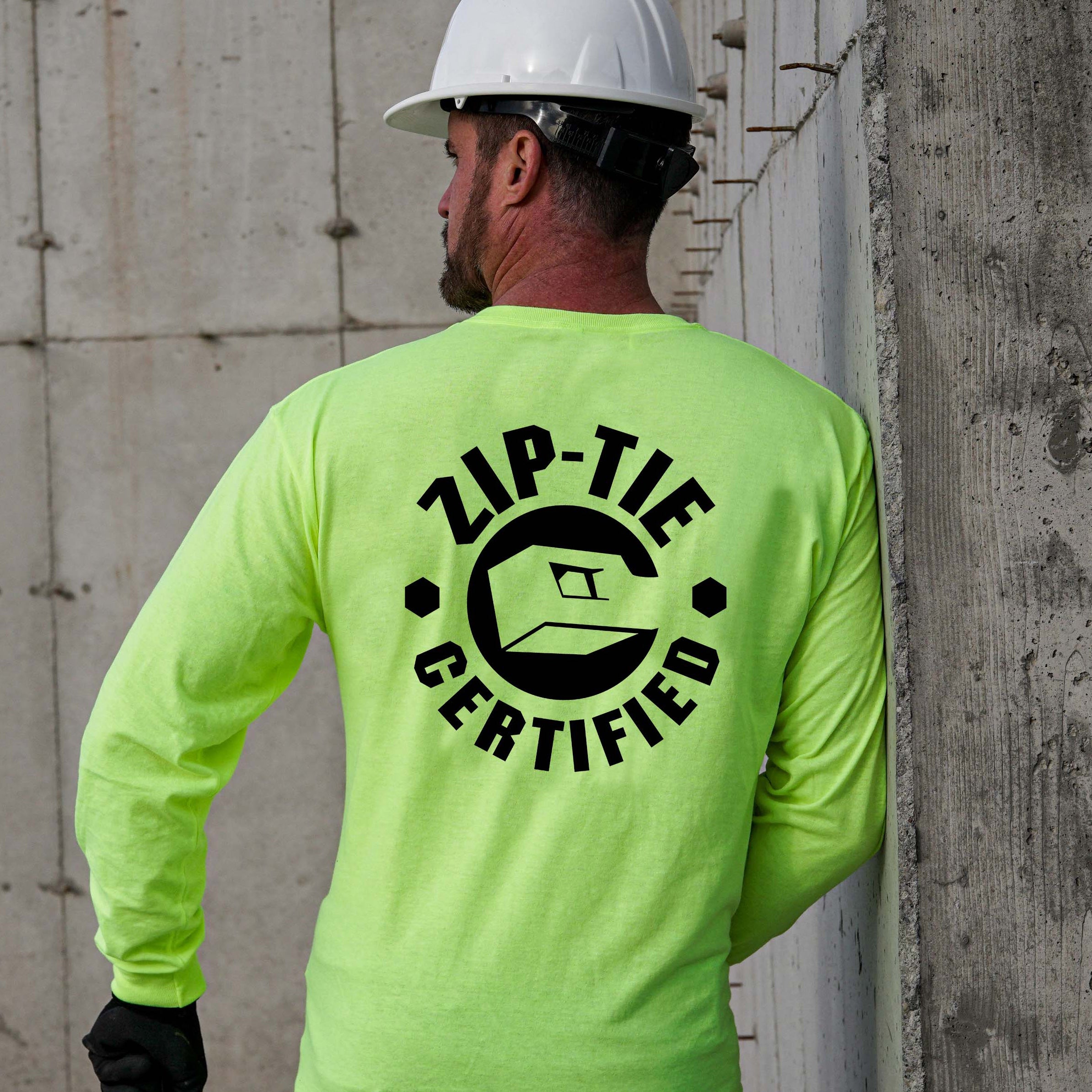 Zip Tie - Long Sleeve Hi-Vis T-Shirt