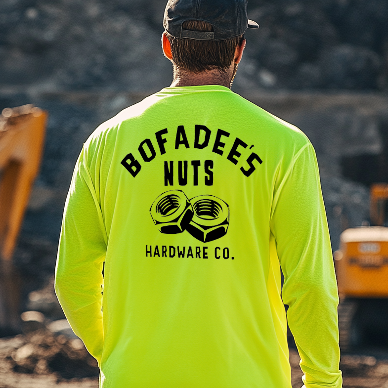 Bofadee's - Long Sleeve Hi-Vis T-Shirt