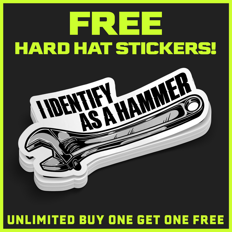 Hammer - Hard Hat Decal