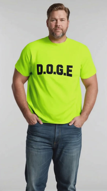DOGE - Safety Yellow T-Shirt