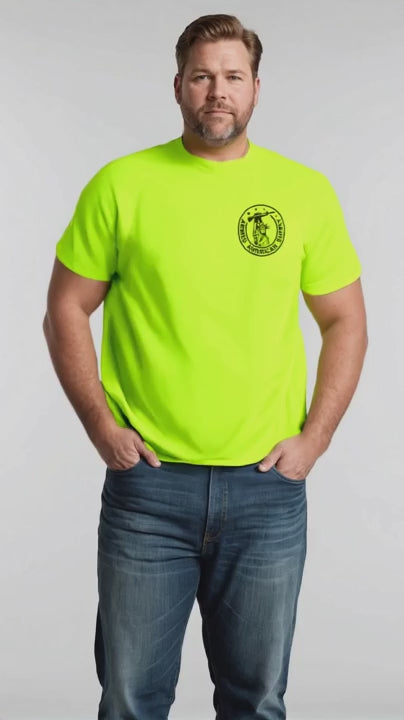 Shit Show Crew - Safety Yellow T-Shirt
