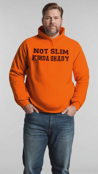 Slim Shady - Safety Orange Hi Vis Hoodie