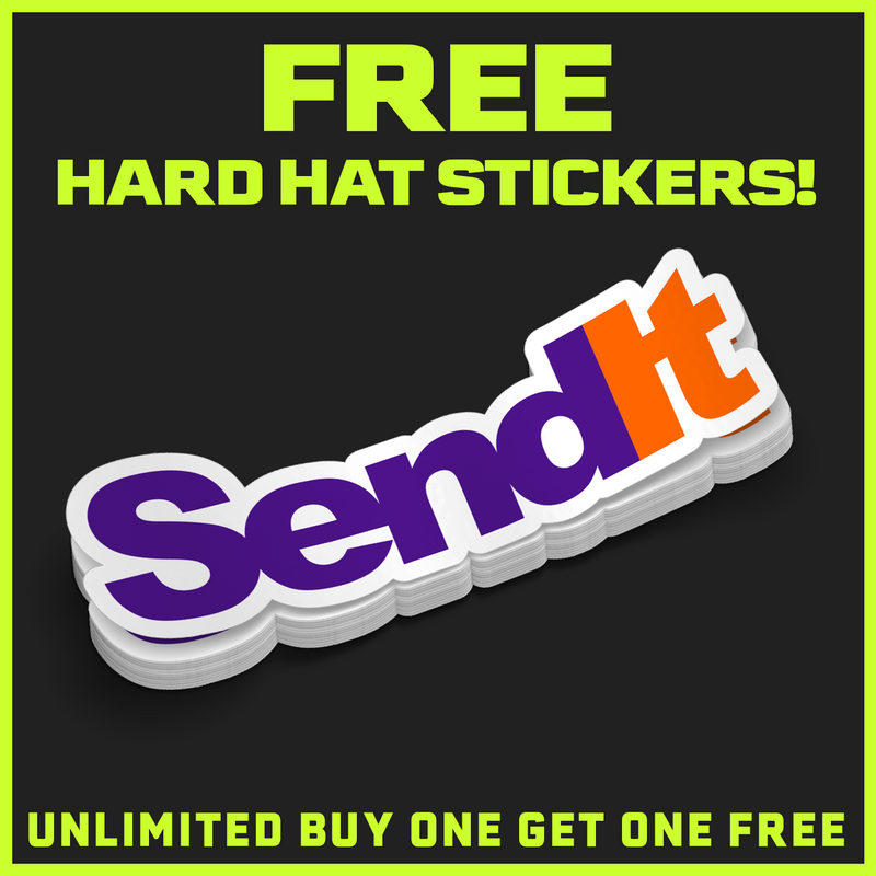 Send It  -  Hard Hat Decal