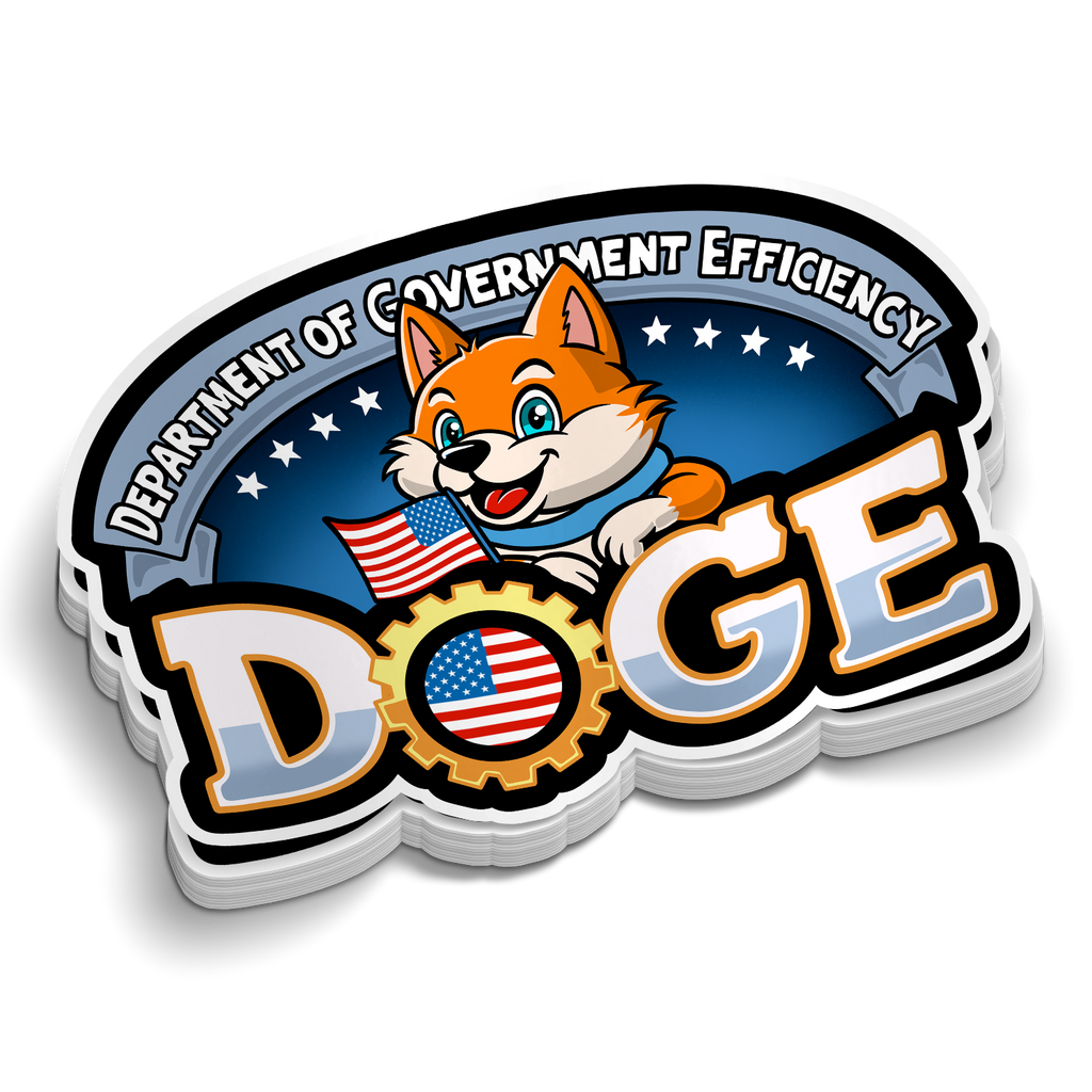 D.O.G.E. - Hard Hat Decal