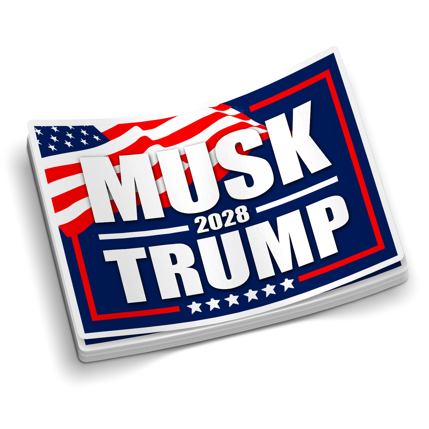 Musk 2028 - Hard Hat Decal