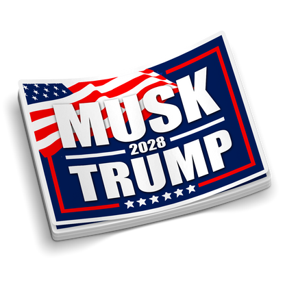 Musk 2028 - Hard Hat Decal