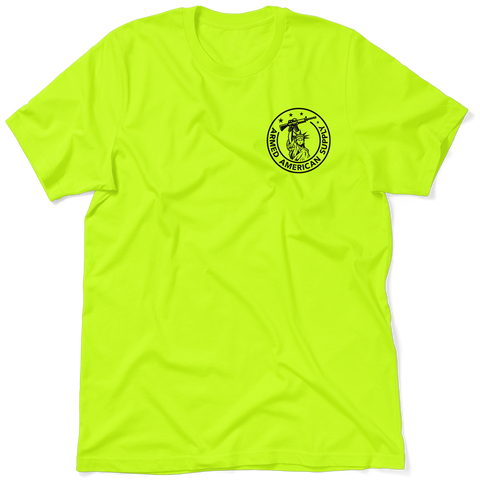 Nobody Cares - Safety Yellow T-Shirt