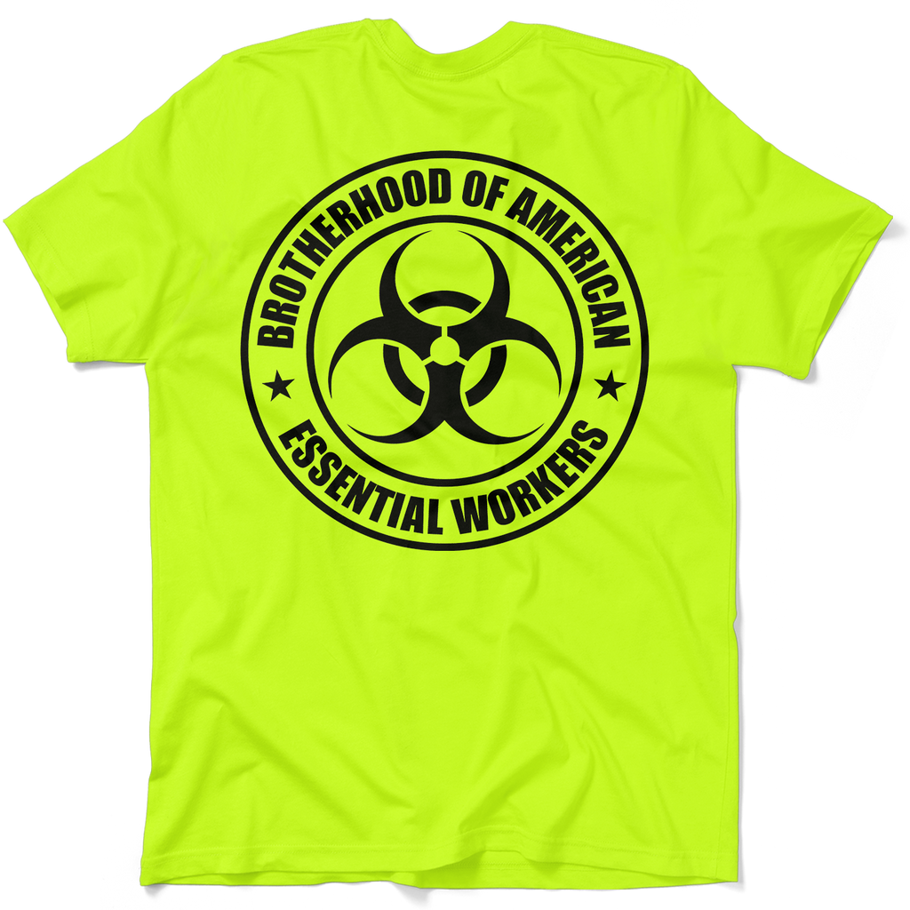 Brotherhood - Safety Yellow T-Shirt