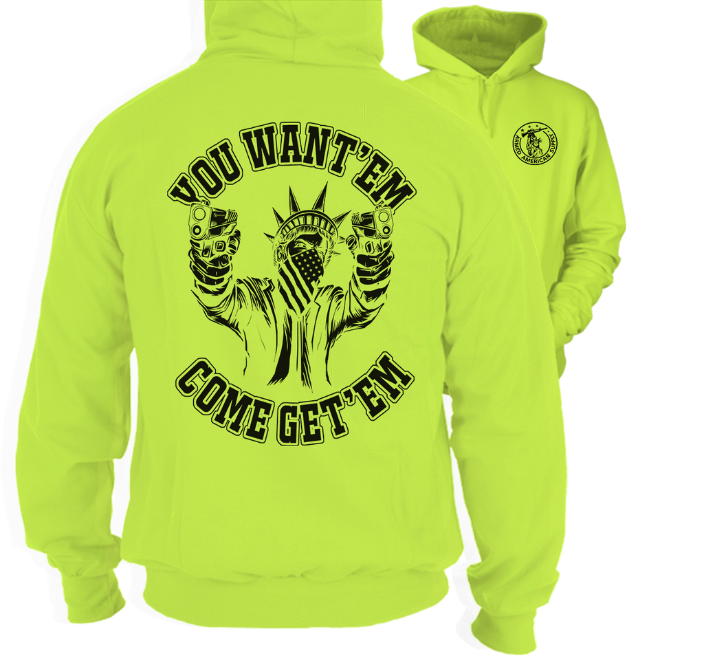 Come Get'em - Hi-Vis Hoodie