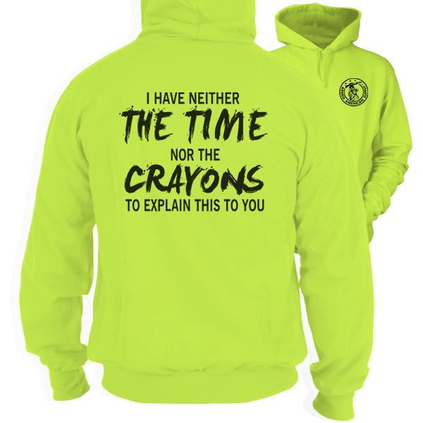 Crayons - Hi-Vis Hoodie (MERGE)