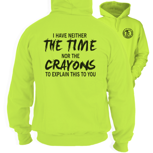 Crayons - Hi-Vis Hoodie (MERGE)