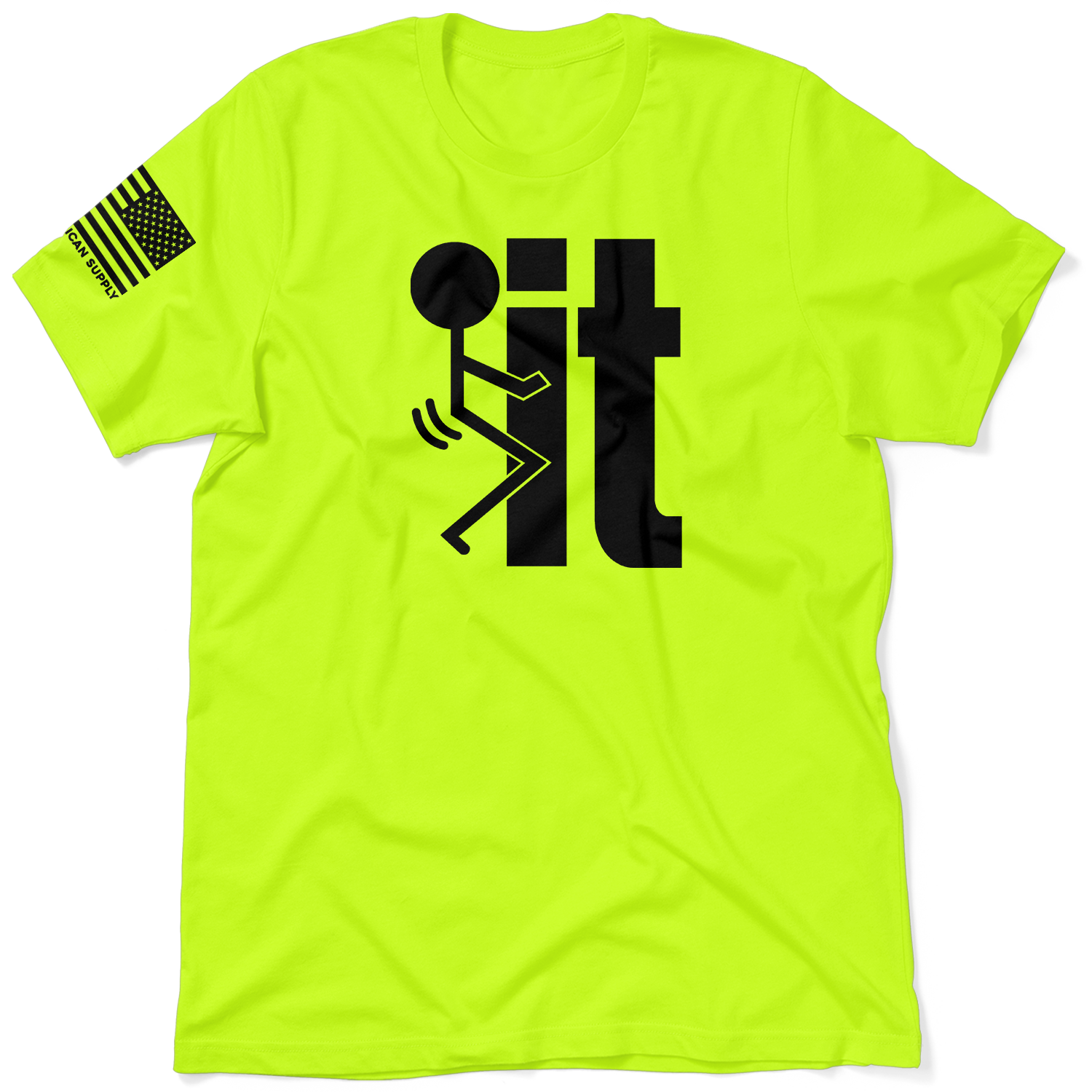 F It - Safety Yellow T-Shirt