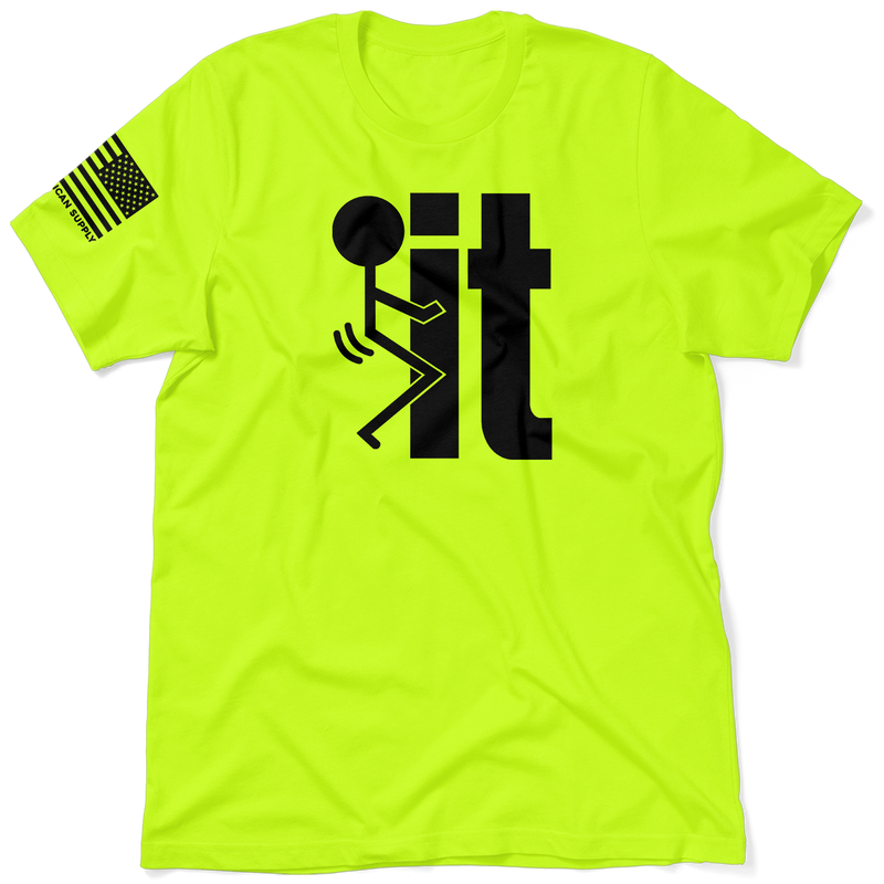 F It - Safety Yellow T-Shirt