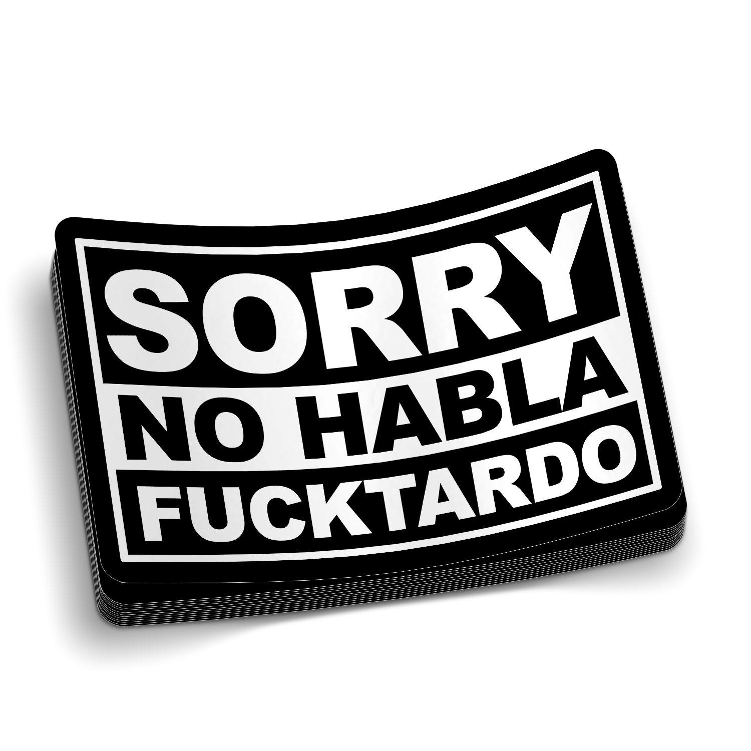 F*cktardo  5 Inch Decal