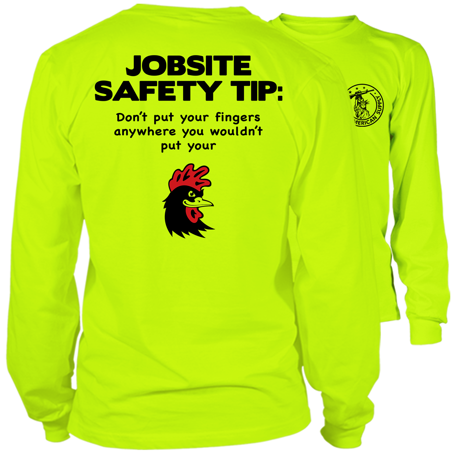 Jobsite - Long Sleeve Hi-Vis T-Shirt