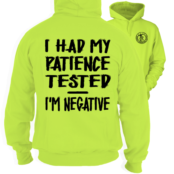 Patience - Hi-Vis Hoodie