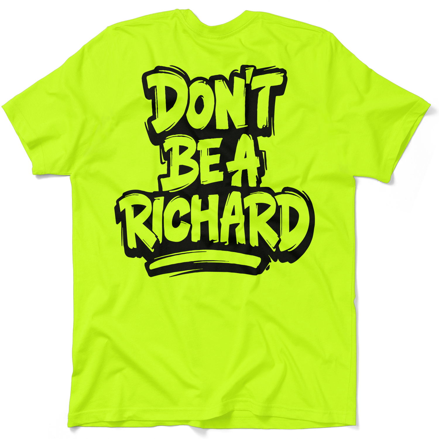 Richard  - Safety Yellow T-Shirt