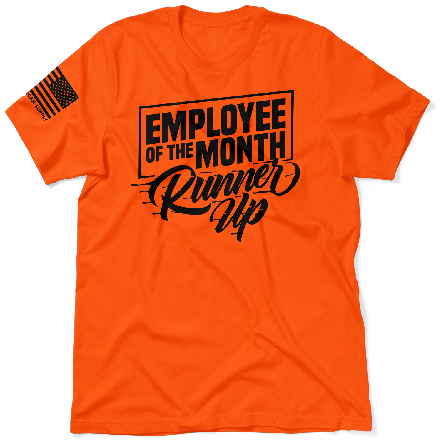 Runner Up - Safety Orange T-Shirt