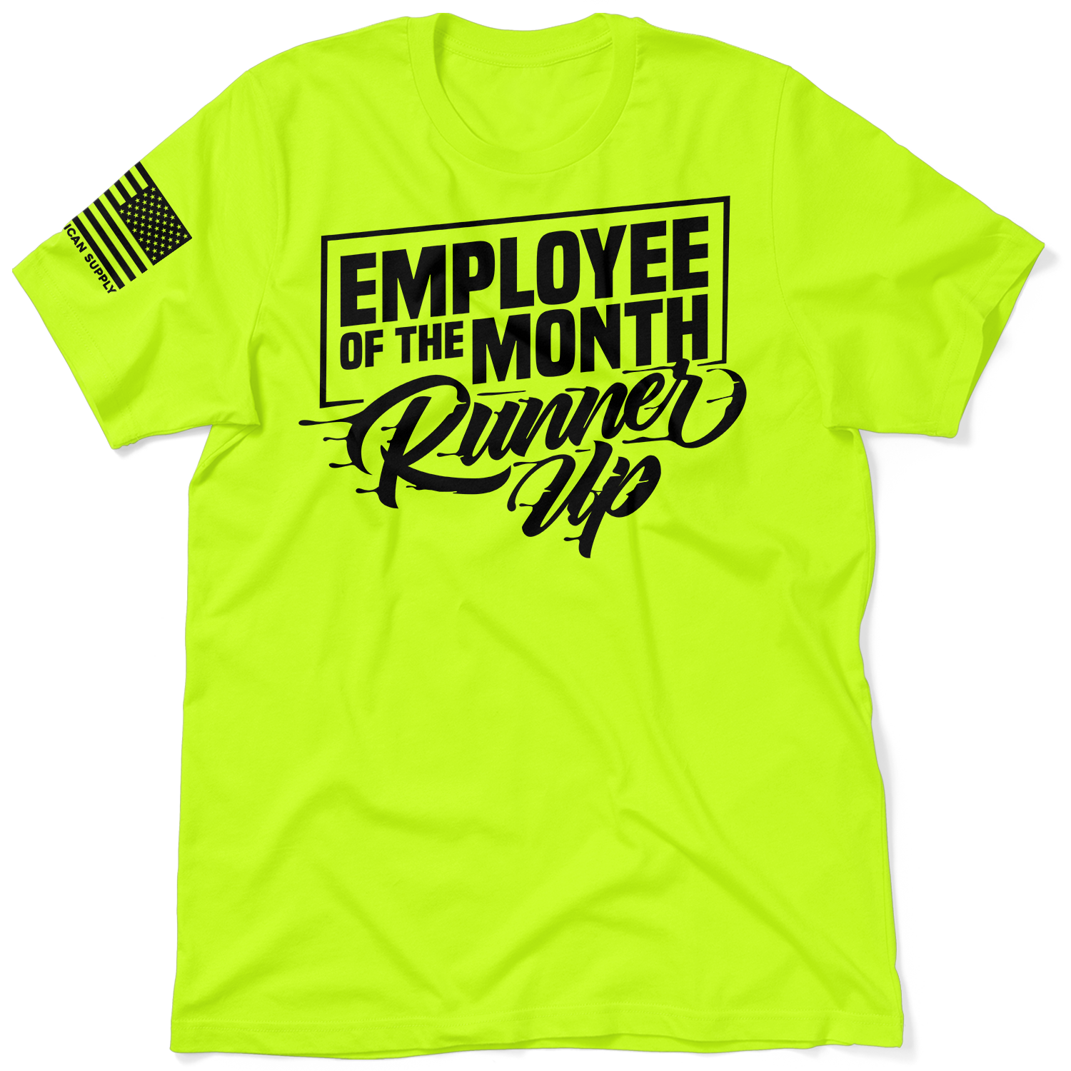 Runner Up - Safety Yellow T-Shirt