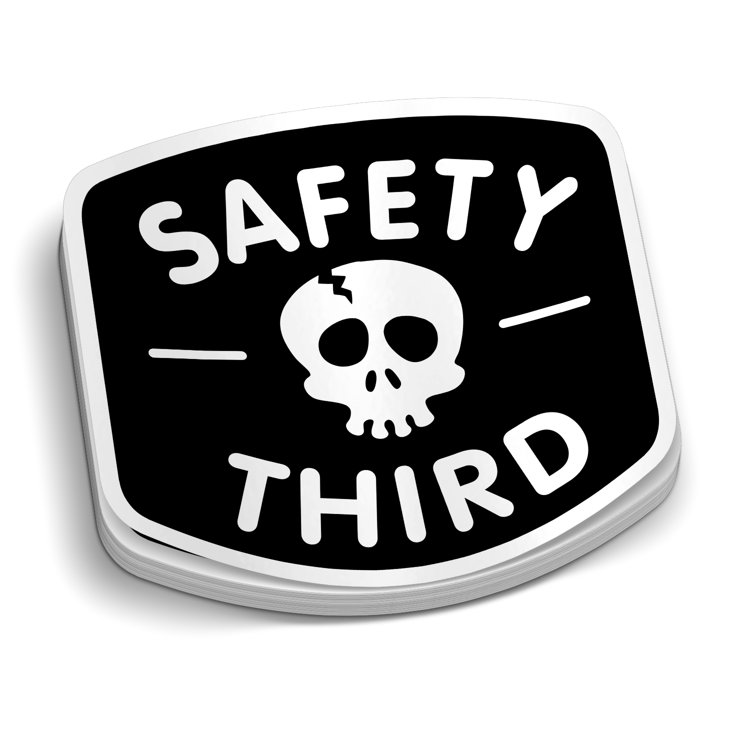 Safety 3rd  5 Inch Decal