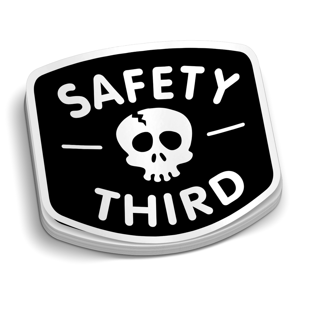 Safety 3rd  5 Inch Decal