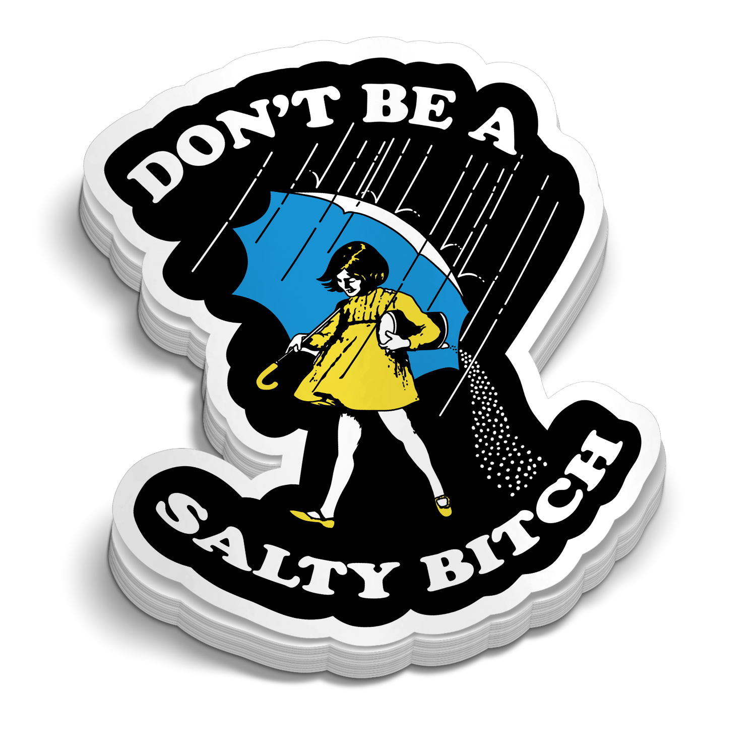 Salty Bitch 5 Inch Decal