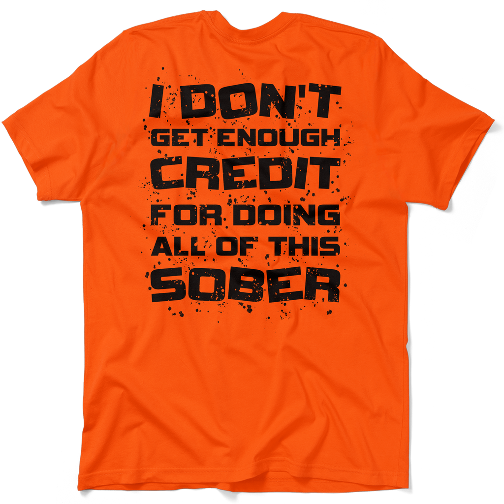 Sober - Safety Orange T-Shirt