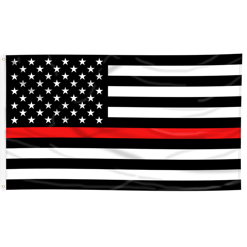 Thin Red Line Flag 3' X 5'