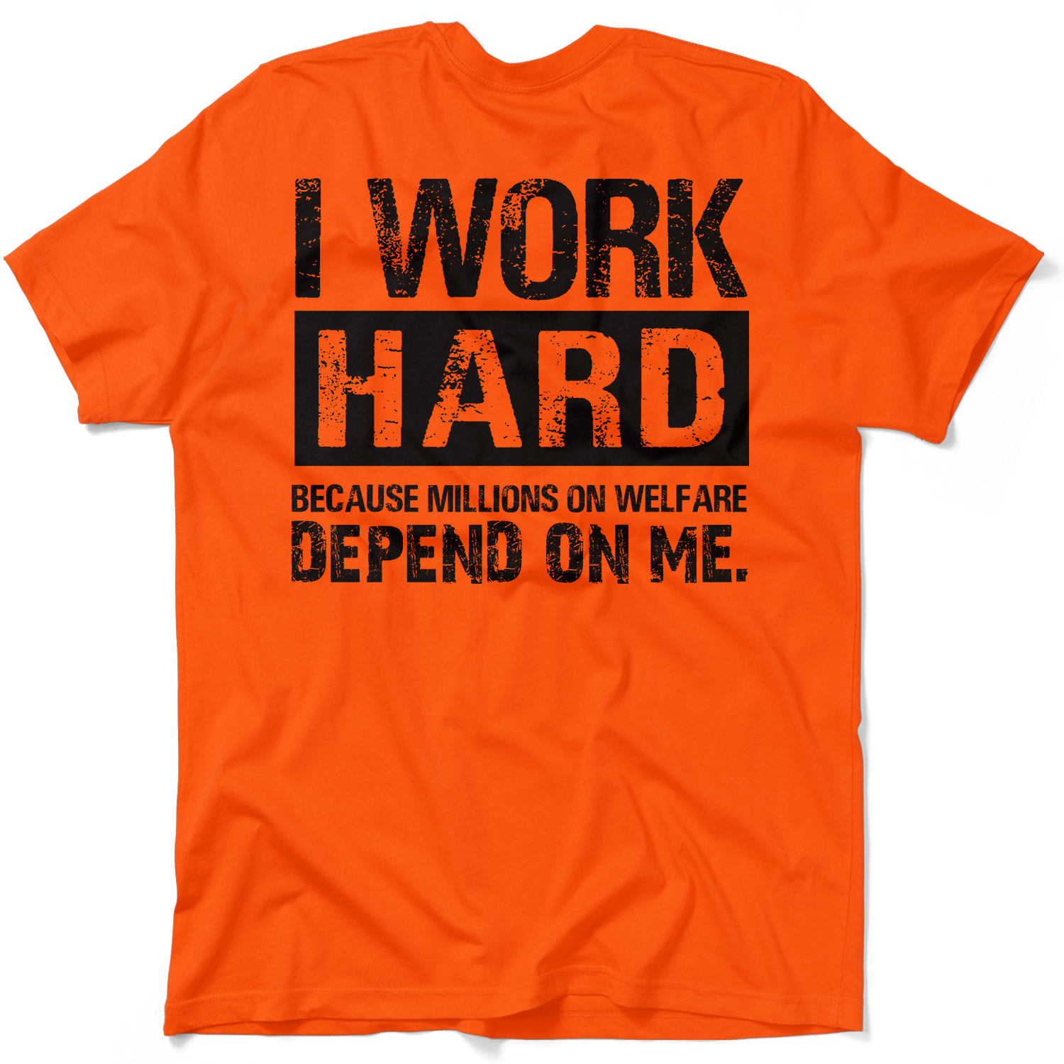 Welfare - Safety Orange T-Shirt