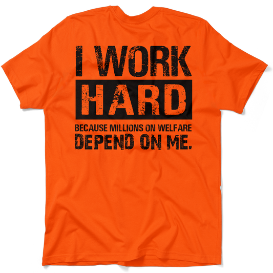 Welfare - Safety Orange T-Shirt