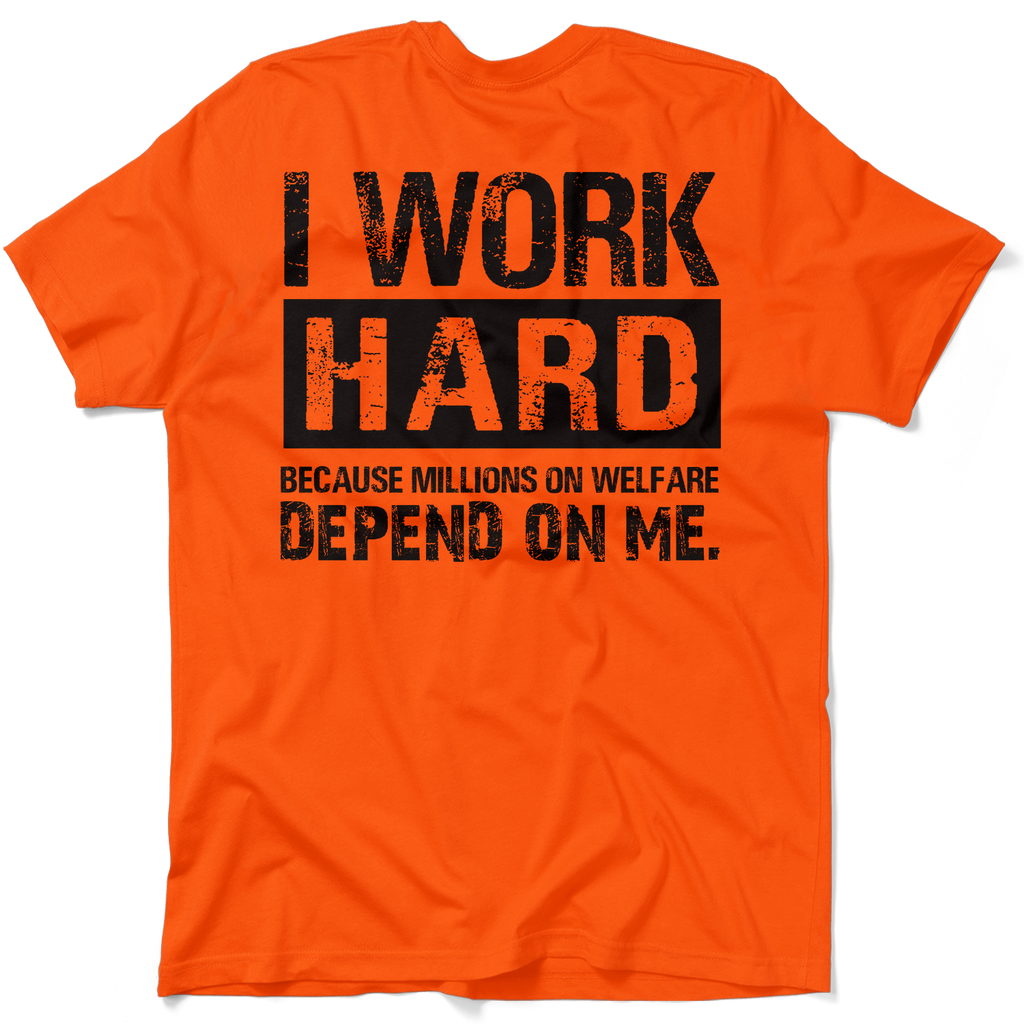 Welfare - Safety Orange T-Shirt