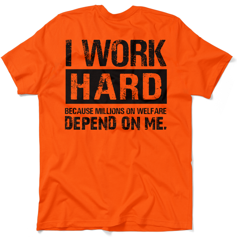 Welfare - Safety Orange T-Shirt