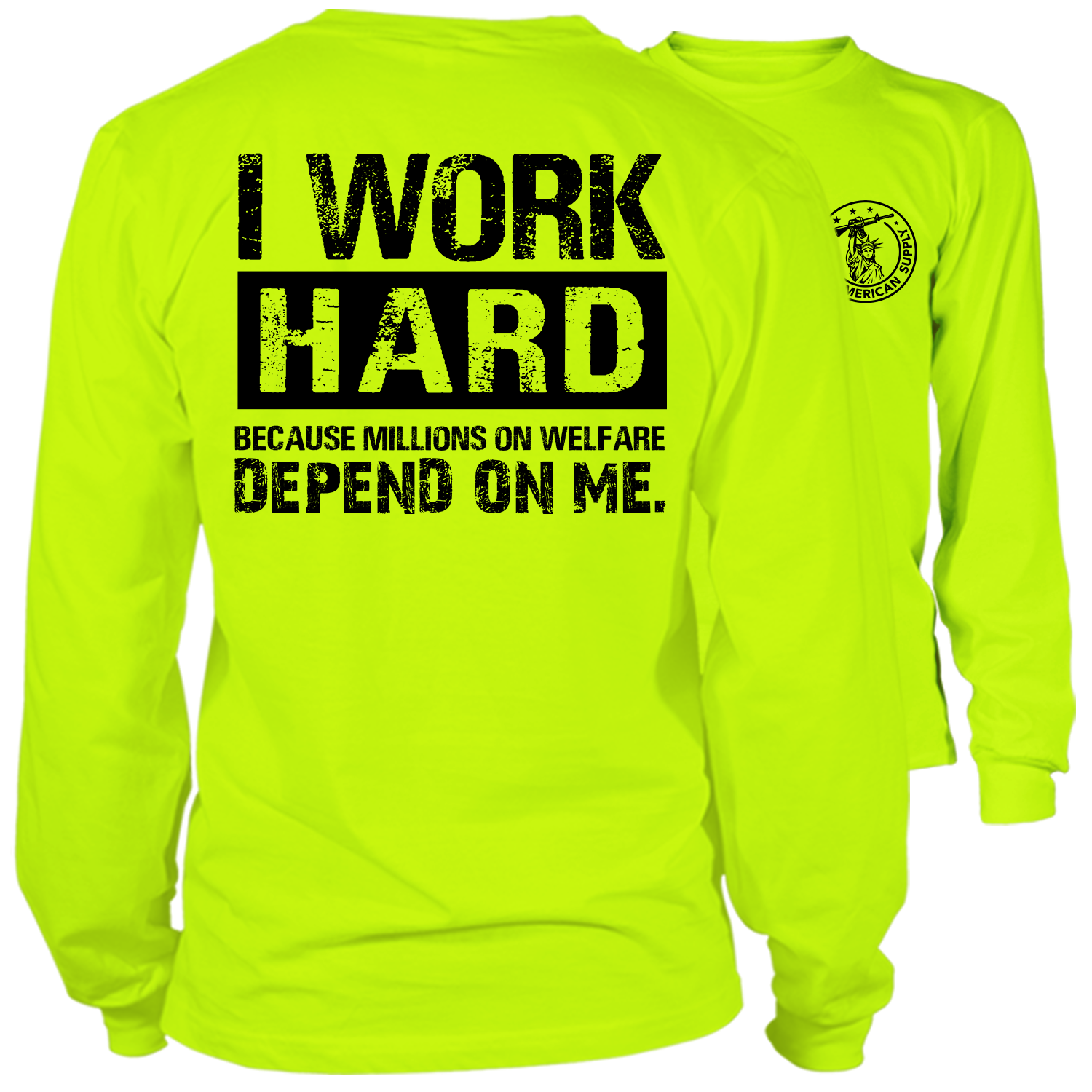 Welfare - Long Sleeve Hi-Vis T-Shirt