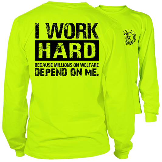 Welfare - Long Sleeve Hi-Vis T-Shirt