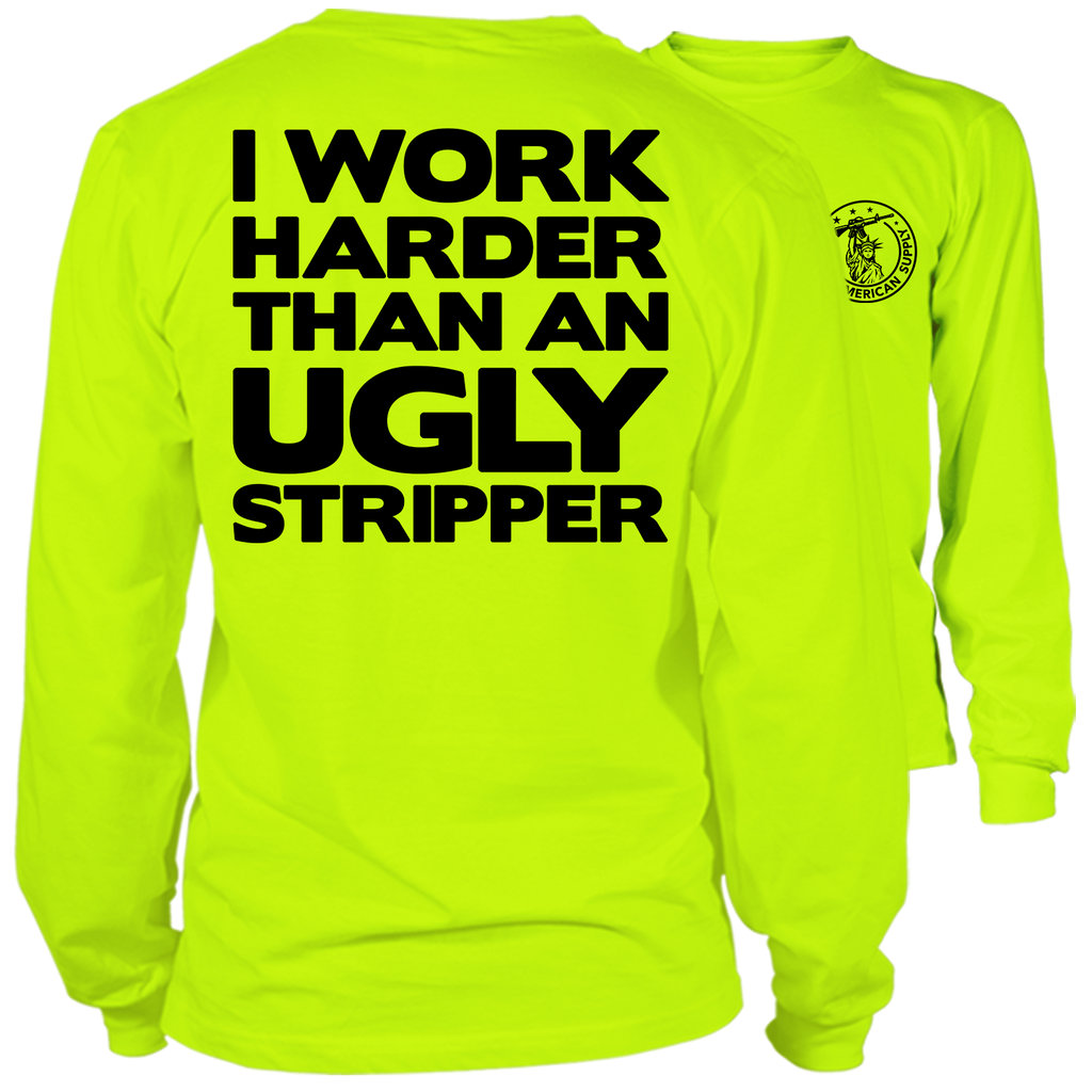 Funny hi sales vis work shirts