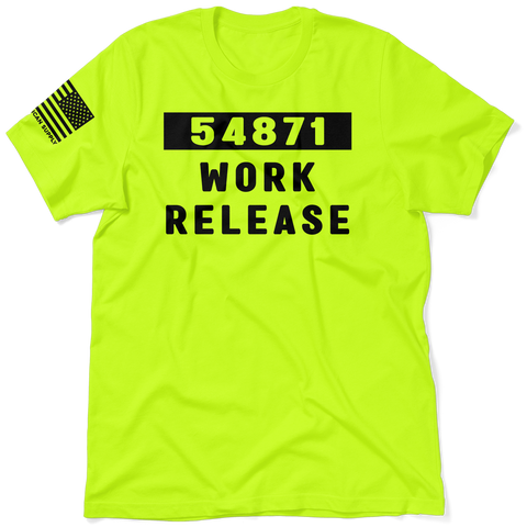 Work Release - Safety Yellow T-Shirt